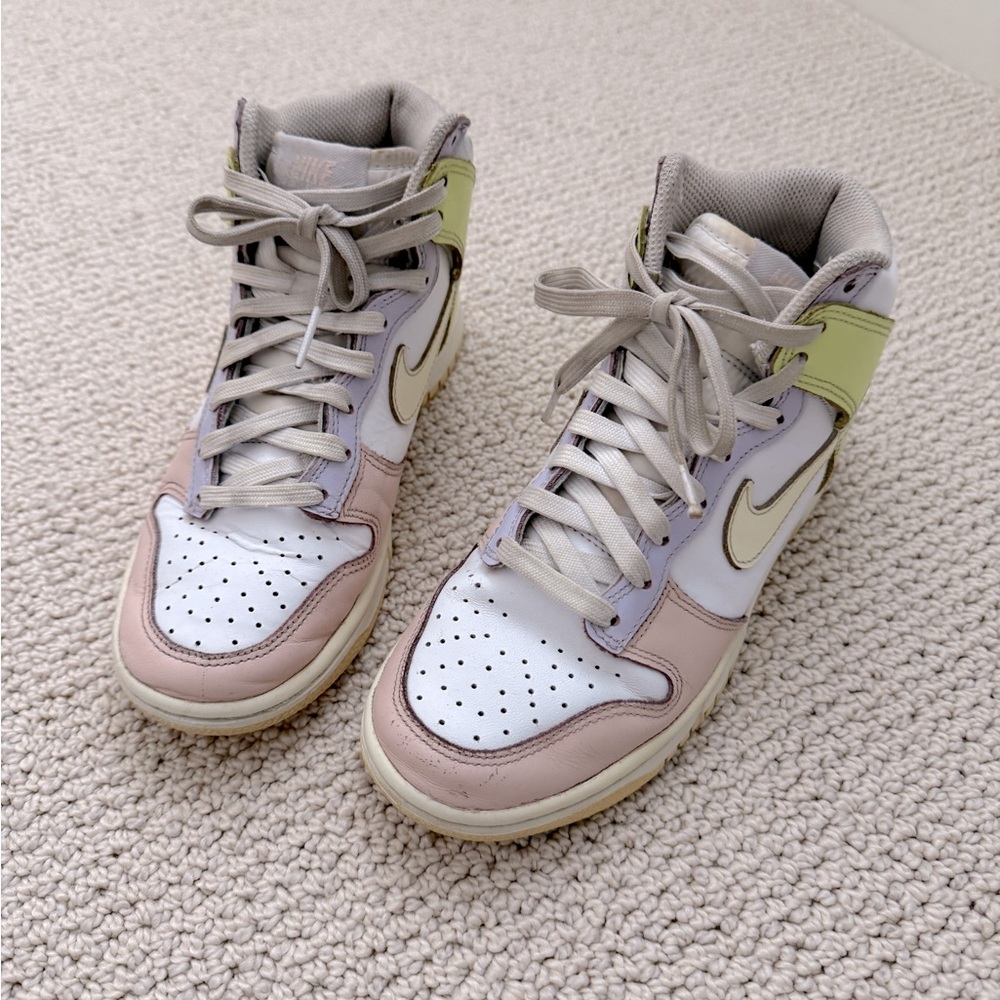 Nike Dunk High Lemon Twist - Size 5